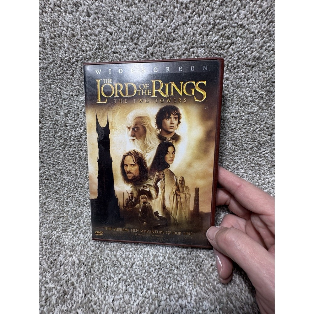 Lord Of The Rings Two Towers DVD Disc 2 Only Special Features Widescreen Tested